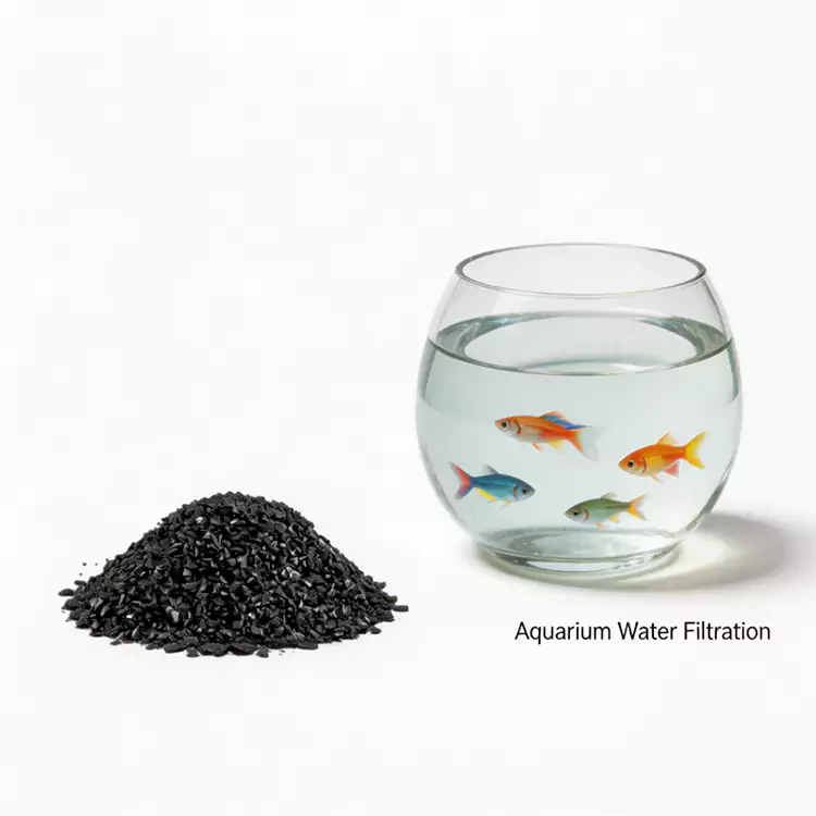 Acquacoltura/purificazione dell'acqua dell'acquario Carbone