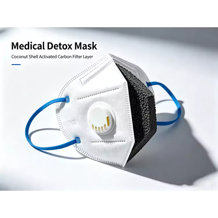 Maschera disintossicante medica Strato di carbonio